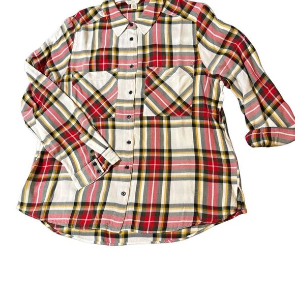 C Est. 1946 Tops - Est. 1946 Multicolor Plaid Button Down Shirt